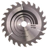 Bosch Accessoires Cirkelzaagblad Optiline Wood 160 x 20/16 x 2,6 mm, 24 1st - 2608640596 - thumbnail