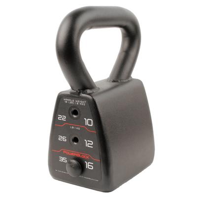 PowerBlock® Kettlebell licht verstelbaar PowerBlock® Kettlebell licht verstelbaar