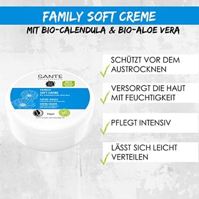 Sante Family soft cream bio calendula 150 Milliliter