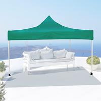 Tuinhuisje Aktive Opvouwbaar Aanpasbare hoogte Staal Polyester 420D Oxford Groen 300 x 320 x 300 cm - thumbnail