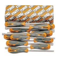 Beta 12-delige set dopschroevendraaiers met twee-componenten handgreep, lange uitvoering (art. 943BX) 944BX/S12 - 009440062 - thumbnail