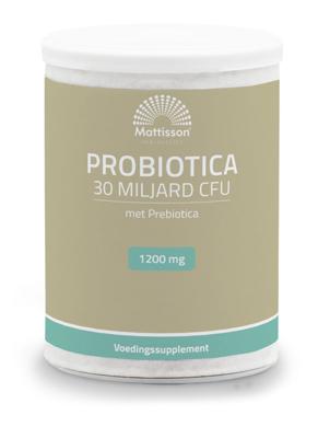 Mattisson Probisson poeder 30 miljard CFU met prebiotica 125 Gram