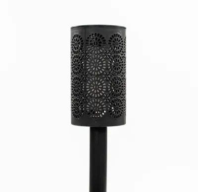 LED Solar fakkel zwart 7,5x49cm LED Solar fakkel zwart 7,5x49cm