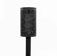LED Solar fakkel zwart 7,5x49cm - thumbnail