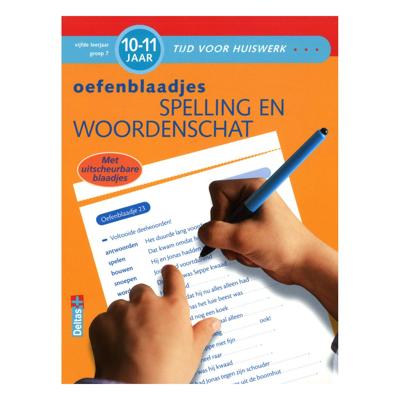 Deltas Oefenblaadjes spelling en woordenschat (10-11j)