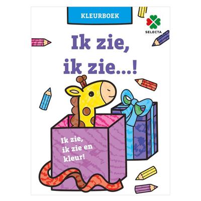 Selecta Ik zie, ik zie! kleurboek Selecta Ik zie, ik zie! kleurboek