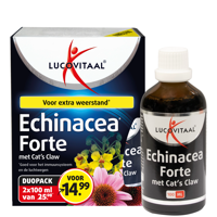 Lucovitaal Echinacea extra forte cats claw duo 2 x 100ml (1 Set) - thumbnail