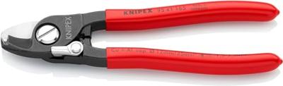 Knipex 95 41 165 Kabelschaar Geschikt voor (striptechniek) Aluminium- en koperkabel, een- en meerdraads 12 mm 35 mm²