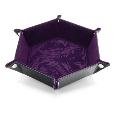 CritStones Folding Dice Tray Black CritStones Folding Dice Tray Black