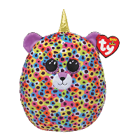 TY squish a boo knuffelkussen luipaard giselle 23 cm - thumbnail