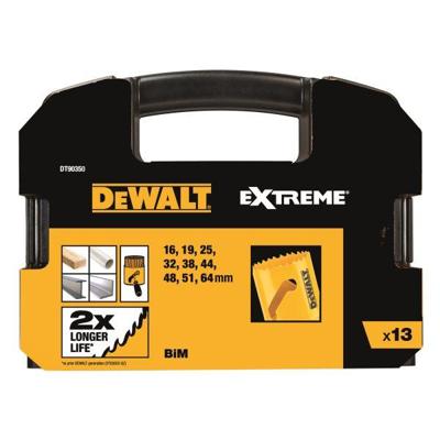 DeWalt Accessoires Gatenzagenset EXTREME | 13-delig in koffer - DT90350-QZ
