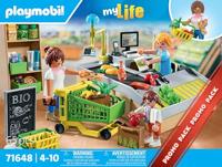 Playmobil® My life 71648 PROMO biologische supermarkt - thumbnail