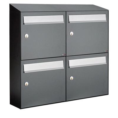 Allux Flow Set 2-Breed, 2-Hoog Met Dak Antraciet - 40040065_2x2d