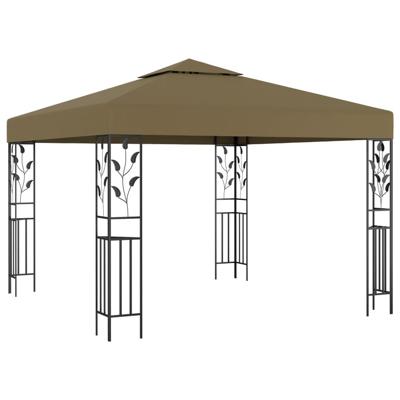 VidaXL Prieel 180 g/m² 3x3 m taupe