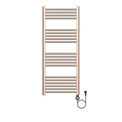Elektrische Radiator BWS Cory met Smart Wifi 120x50cm 700W Geborsteld Koper Elektrische Radiator BWS Cory met Smart Wifi 120x50cm 700W Geborsteld Koper