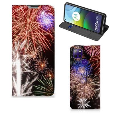 Motorola Moto G9 Power Hippe | Standcase | Vuurwerk
