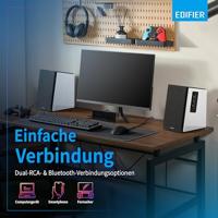 Edifier R1700BT Speakerset Zilver/Wit - thumbnail