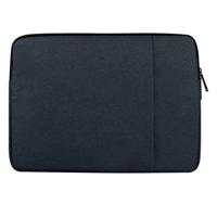 Stijlvolle zachte sleeve hoes 13 inch - donkerblauw - thumbnail