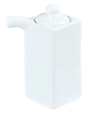 Wit Aardewerk Kannetje - White Serie - 85ml 4.5x10.5cm