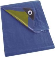 Dekzeil blauw/kaki sterk 2 x 4 m Velleman - Velleman - thumbnail