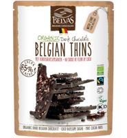 Belvas Thins dark 85% met kokosbloesemsuiker bio 120 Gram - thumbnail