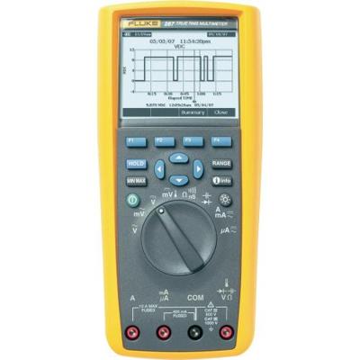 Fluke 287/FVF/EUR Multimeter Digitaal Grafisch display, Datalogger CAT III 1000 V, CAT IV 600 V Weergave (counts): 50000
