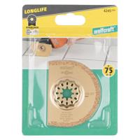Wolfcraft 4245000 Segmentzaagblad 75 mm 1 stuk(s) - thumbnail