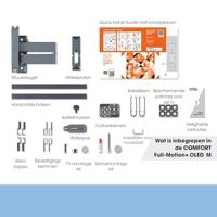 Vogel&apos;S TVM 3465 Draaibare OLED tv-beugel TV beugel Zwart - thumbnail