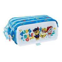 Pennenetui met 3 vakken The Paw Patrol Pups rule Blauw 21,5 x 10 x 8 cm - thumbnail