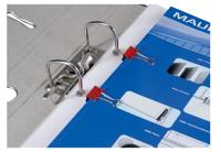 Papierklem maul 215 foldback 13mm zwart 12st - thumbnail