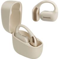 Panasonic RB-F10DE-C In Ear oordopjes Bluetooth Beige Ruisonderdrukking (microfoon) Oplaadbox, Botgeleiding, Volumeregeling, Touchbesturing, Waterbestendig - thumbnail