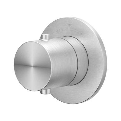 Afbouwdeel IVY Concord Doorstroom inbouwstopkraan Symmetry Met Rond Rozet Geborsteld RVS316 Afbouwdeel IVY Concord Doorstroom inbouwstopkraan Symmetry Met Rond Rozet Geborsteld RVS316