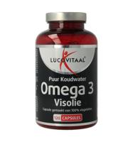 Lucovitaal Omega 3 Visolie Puur Koudwater Capsules - thumbnail