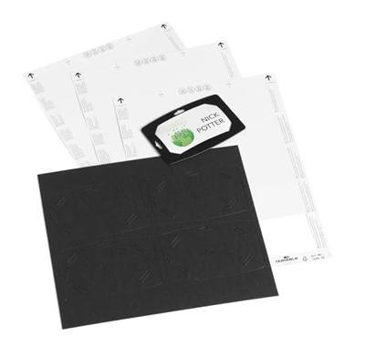 Durable 827301 Naamplaatje (b x h) 90 mm x 54 mm clip, ketting, textielband, jojo 20 stuk(s)