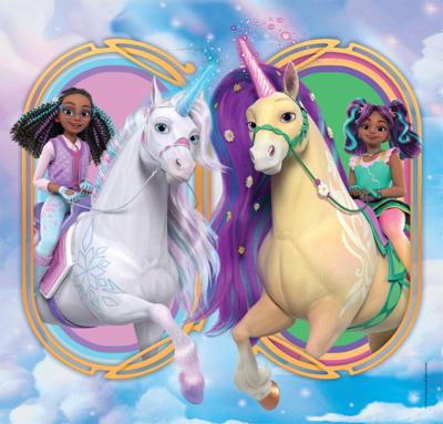 Clementoni puzzel unicorn academy - 3x48st. Clementoni puzzel unicorn academy - 3x48st.