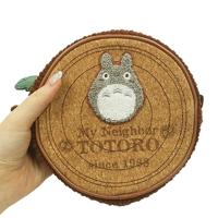 My Neighbor Totoro Coin Purse / Pouch Kurosuke Round Log - thumbnail