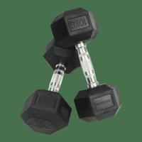 Crossmaxx Hexagon dumbbell 1 x 2,5 kg - thumbnail