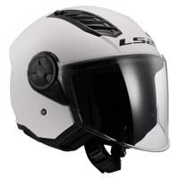 LS2 "of616 airflow ii solid" jethelm helmet of616 airfl.ii solid l white - thumbnail