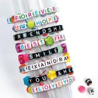 Clementoni crazy chic sieraden maken kralenset in opbergbox roze - thumbnail