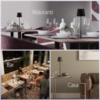 Tafellamp securit georgina led opl dimbaar zwart - thumbnail