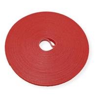 Value 25.99.5253 Klittenband Om te bundelen Lusdeel, Haak- en lusdeel, Haakdeel (l x b) 25 m x 10 mm Rood 25 m - thumbnail