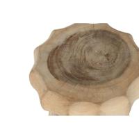 Bijzettafel Home ESPRIT Natuurlijk 30 x 30 x 45 cm - thumbnail