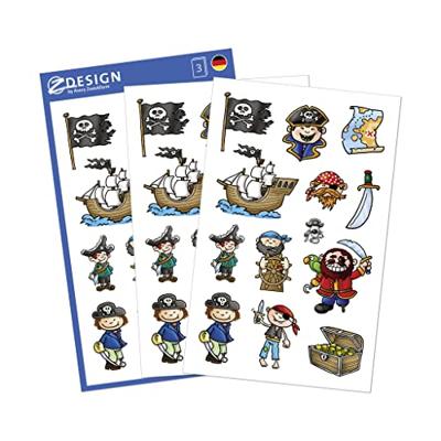 Avery AV-53197 Papieretiket Z-design Kids Pakje A 3 Vel Piraten - thumbnail