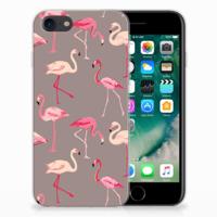 iPhone SE 2022 | SE 2020 | 8 | 7 | TPU Hoesje | Flamingo - thumbnail