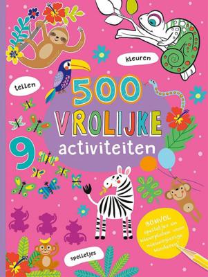 Rebo Publishers 500 vrolijke activiteitenboek Rebo Publishers 500 vrolijke activiteitenboek