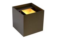 Lucide XIO - Wandlamp - LED Dimb. - G9 - 1x4W 2700K - Verstelbare stralingshoek - Roest bruin - thumbnail