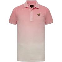 PME Legend slim fit polo roze - thumbnail