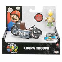 Super Mario Bros Movie - Koopa Troopa Figure with Bike - thumbnail
