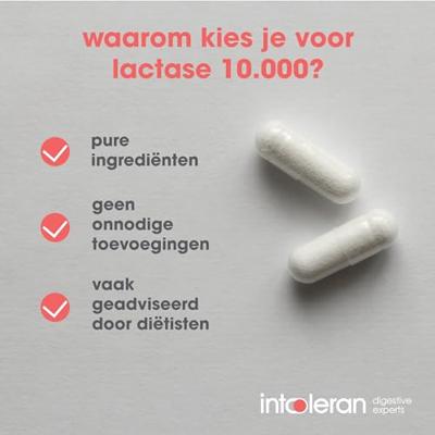 Intoleran Lactase 10.000 Capsules - thumbnail