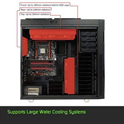 Nanoxia Nanoxia Deep Silence 6 - Tower - HPTX - keine Spannungsversorgung Full Tower PC-behuizing Antraciet